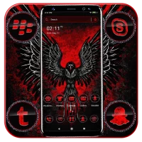 Eagle Red Theme Launcher