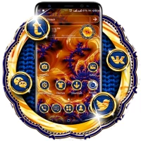 Fractal Art Launcher Theme